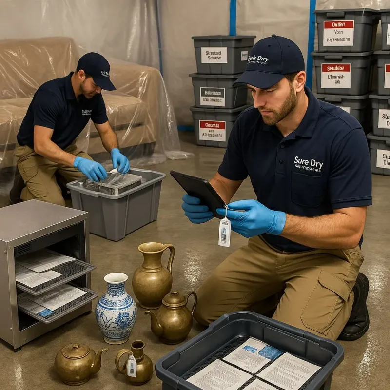 Content Protection and Restoration process in Peaceful Valley, WA