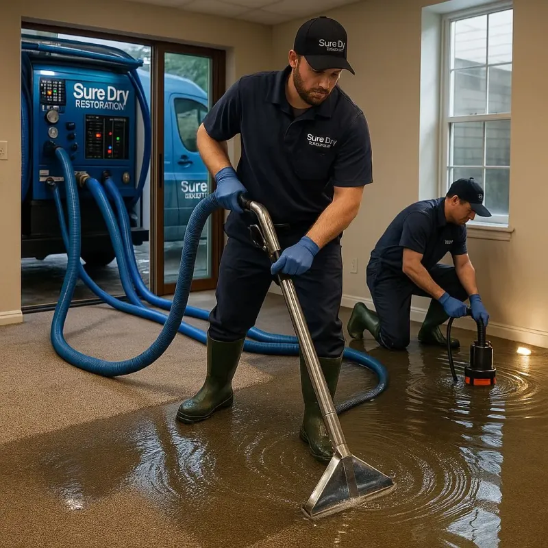Water Extraction and Removal process in Peaceful Valley, WA
